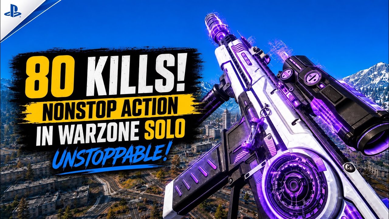Video: 80 KILLS with the PEACEKEEPER MK1! Nonstop Action in Warzone Solo