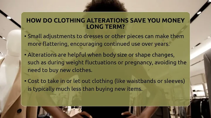 How Do Clothing Alterations Save You Money Long Term? - Glam Girl's Closet