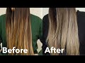 How to Tone Brassy Orange Hair | Blue Shampoo on Brown Hair with Highlights Before After