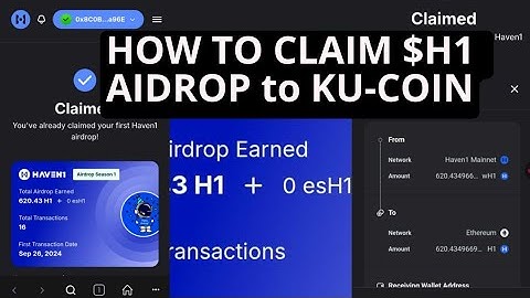 Haven1 [$H1] TOKEN CLAIM | Step by Step Guide on How to BRIDGE $H1 Tokens & Claim To KUCOIN EXCHANGE