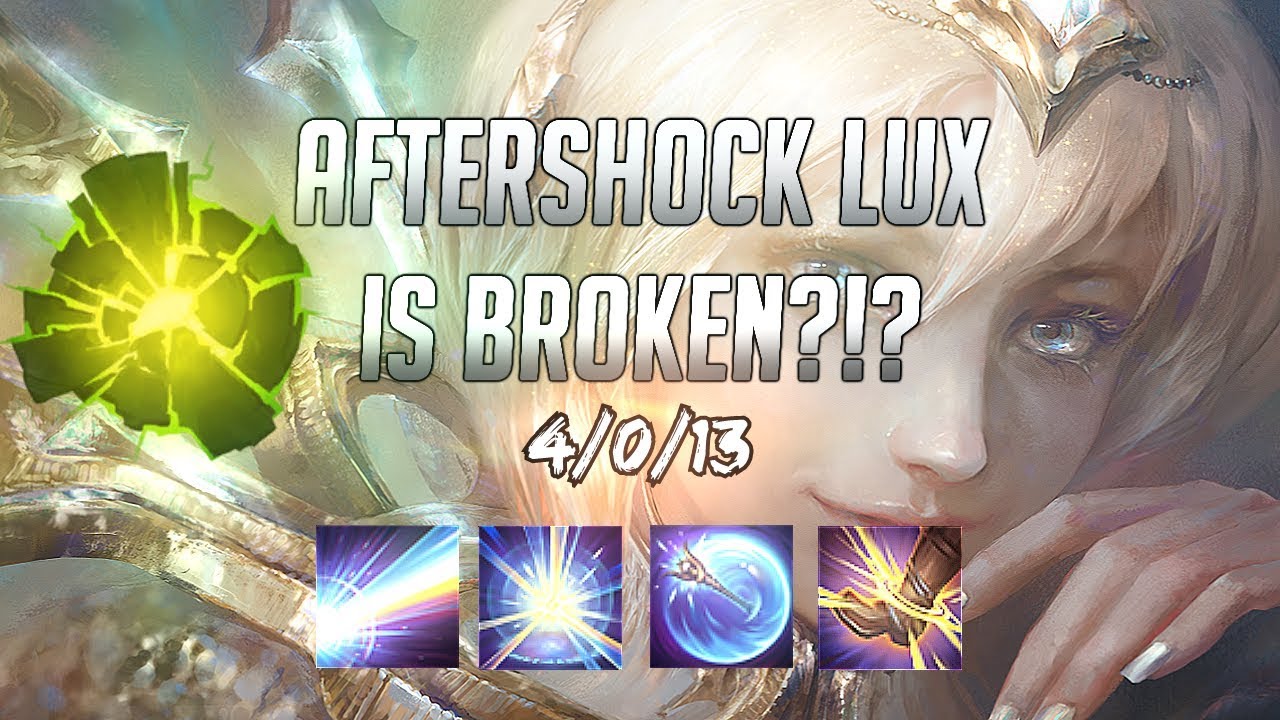 100T Stunt | AFTERSHOCK LUX SUPPORT is BROKEN!?!?
