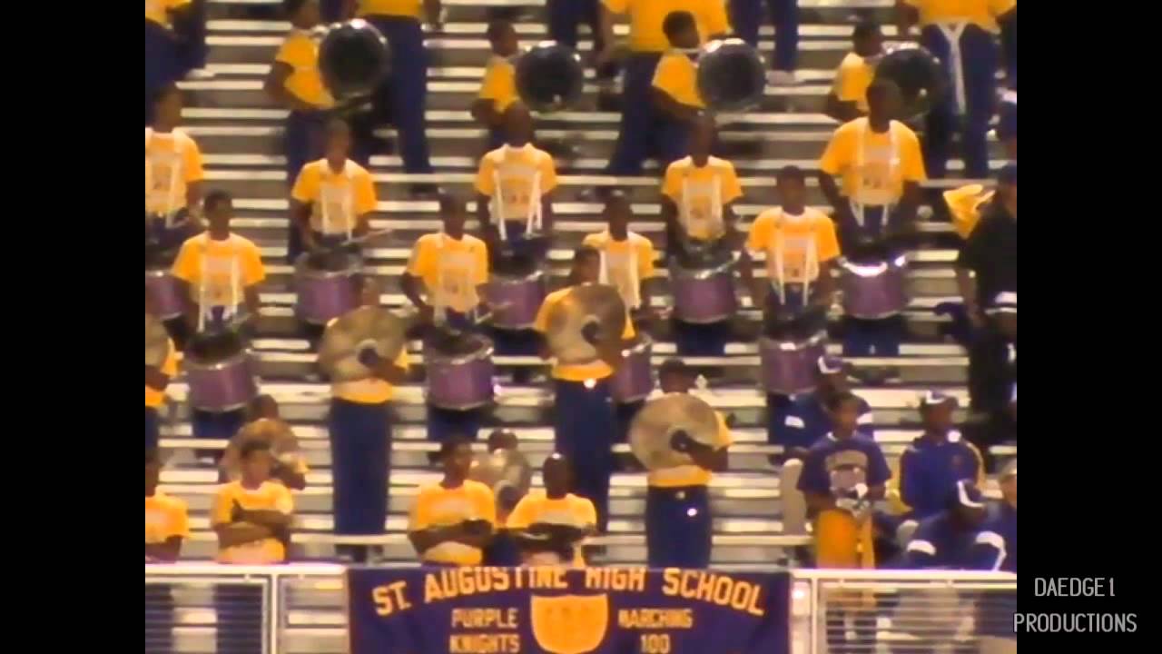 St. Augustine High School Marching 100 Legacy TEST - YouTube