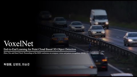[2018] VoxelNet End-to-End Learning for Point Cloud Based 3D Object Detection