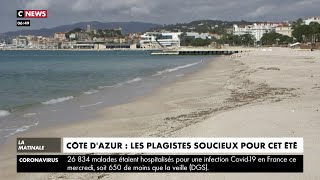 Côté d'Azur : les plagistes soucieux pour cet été