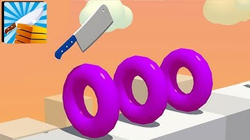 Slice It All! ASMR slicing game Very satisfying and relaxing Gameplay Walkthrough MAXFJK13