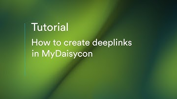 Daisycon Publisher Management: How to create deeplinks in MyDaisycon