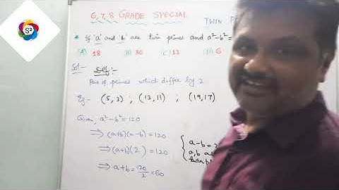 TWIN PRIMES // 6 , 7 , 8 GRADE SPECIAL // INTERESTING SUM