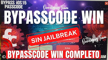 BYPASSCODE i0S 15 FULL SEÑAL  | DevTeamPro RAM Passcode SIN JAILBREAK EN PC WIN