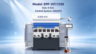 ⚡EPP-35T1350 Pure Electric Press Brake | Featuring Delem DA-58Tx CNC Controller,2D China Press Brake
