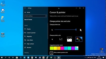 How to change mouse cursor size & colour in windows 10 2022 | how to change your cursor 100% working