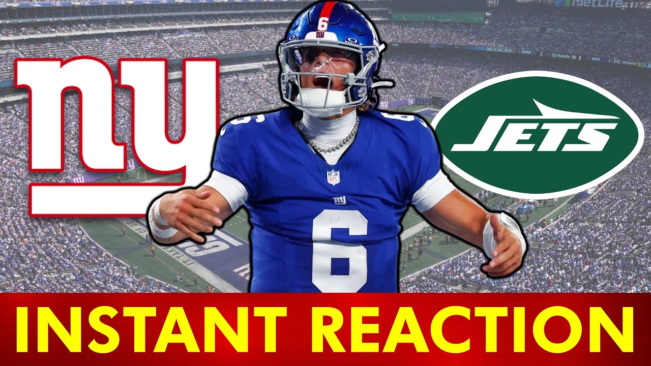 🔥 JAXSON DART IS THE REAL DEAL! Giants vs. Jets INSTANT REACTION | NFL Preseason Week 2