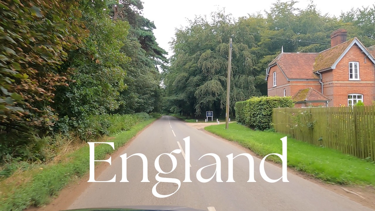 🚗✨Расслабляющая поездка по живописным местам Англии под прекрасные песни оркестра Brightarm 🇬🇧