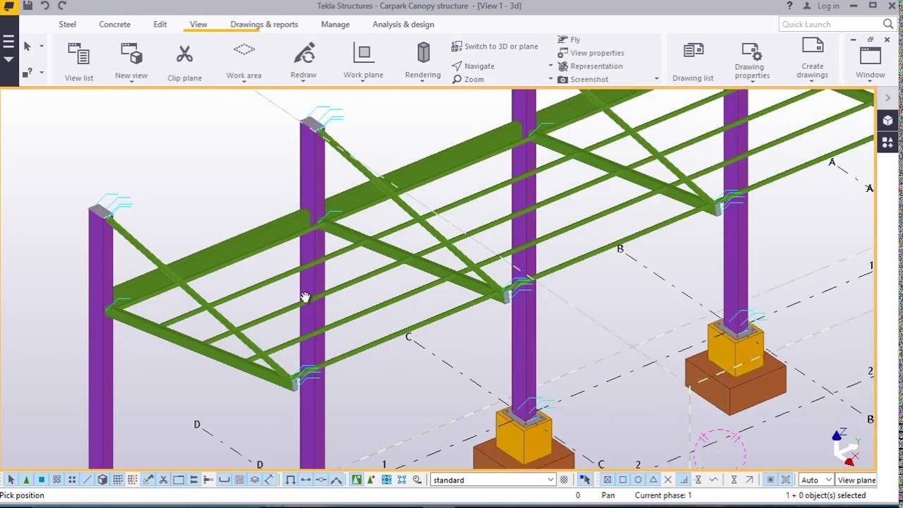 autocad car parking shed drawings - download autocad