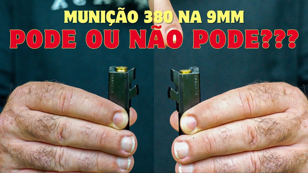 #141 - Munição 380 em 9mm Pode ou não Pode???