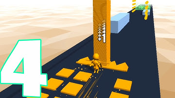 Stack Colors Gameplay Walkthrough All Level 11 - 19 Update (Android,iOS) Part  4