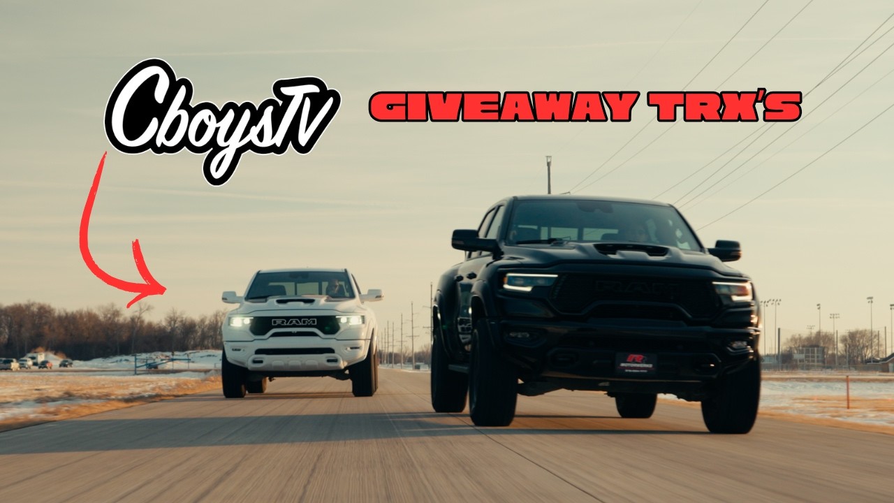 Inside CboysTV’s Twin TRX Giveaway Trucks!
