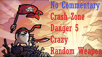 Brotato Crash Zone Danger 5 random weapon (Crazy) [No Commentary.]