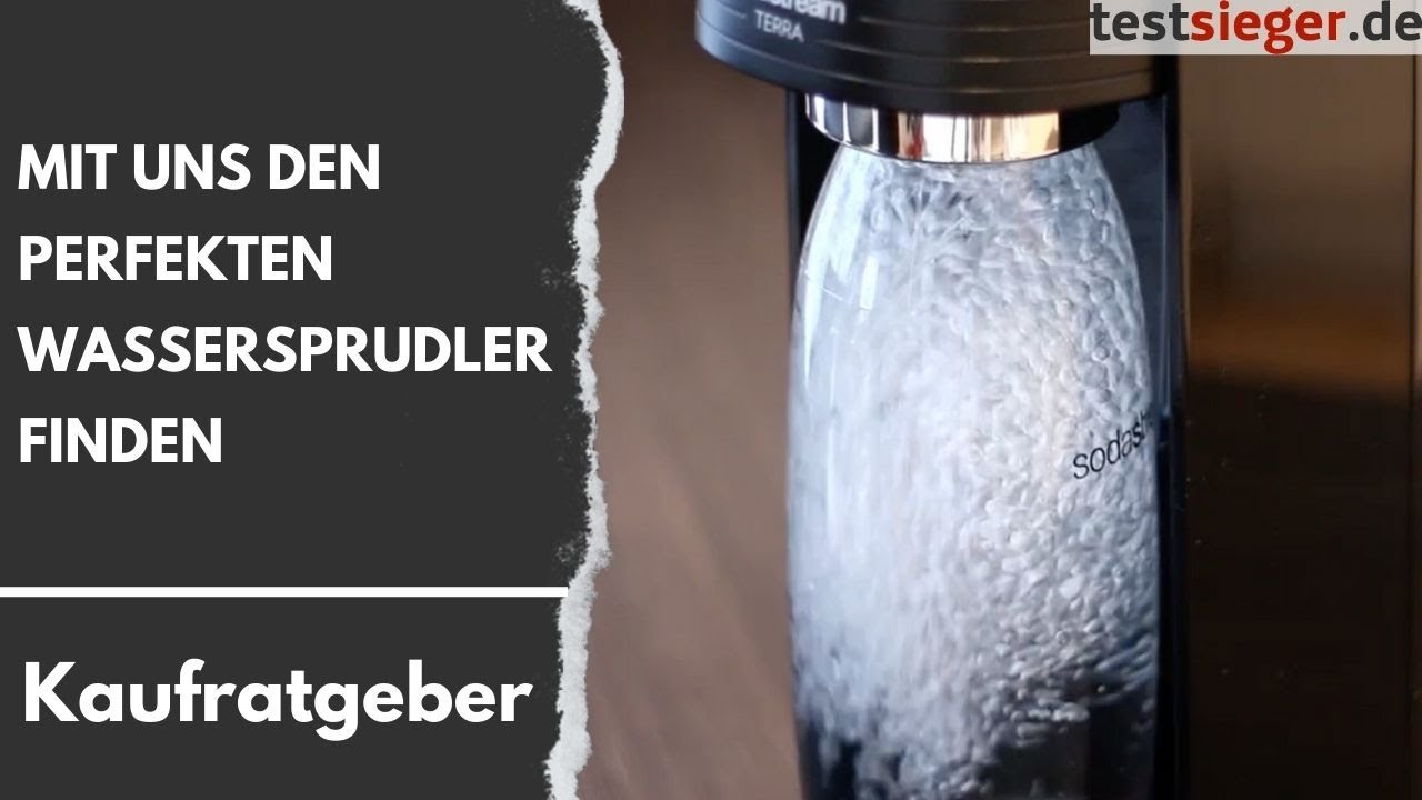 SodaStream oder Aarke? Mit unserer Kaufberatung in Kürze den richtigen Wassersprudler finden