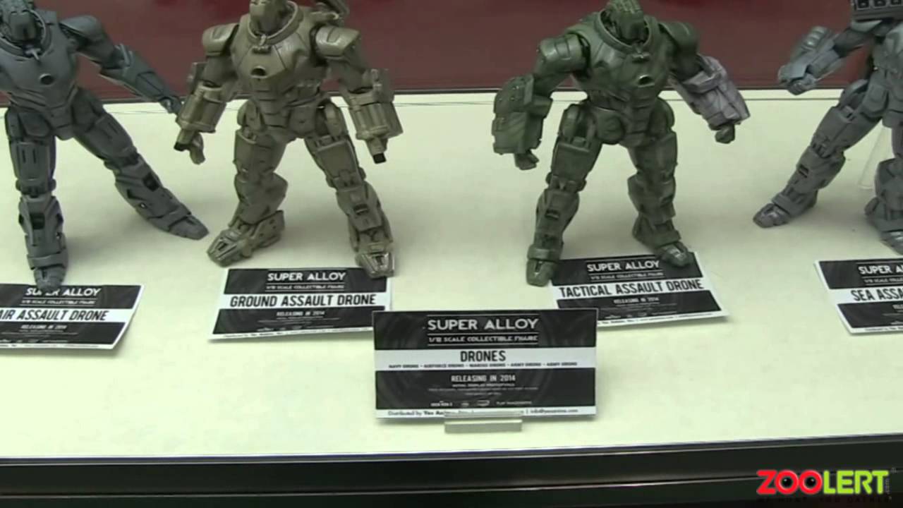 Super Alloy Iron Man Collectable Action Figures New York Comic Con