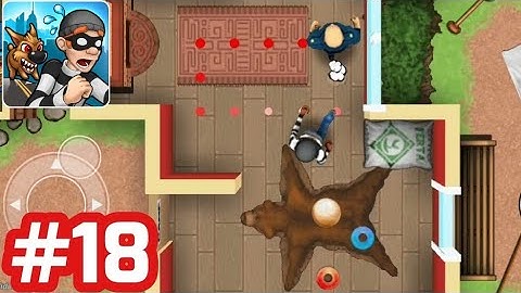 Robbery Bob - Gameplay Walkthrough - Part 18 Summer Camp (Level 6 - 10) iOS/Android