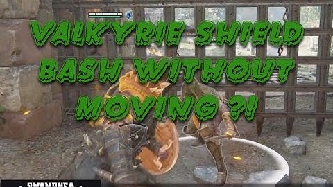 Valkyrie No Swing Shield Bash