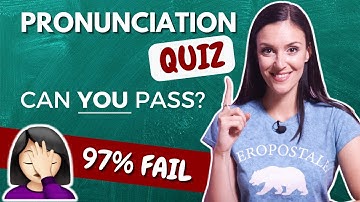 Can you Pass This Pronunciation Quiz?  | English Pronunciation in Use (Intermediate Level)