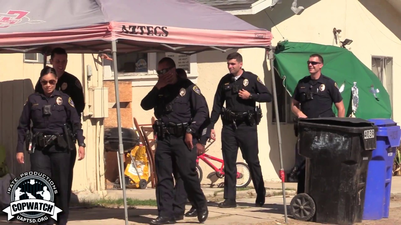 Copwatch | Multiple Officers Respond to Neighbor Domestic Dispute - YouTube