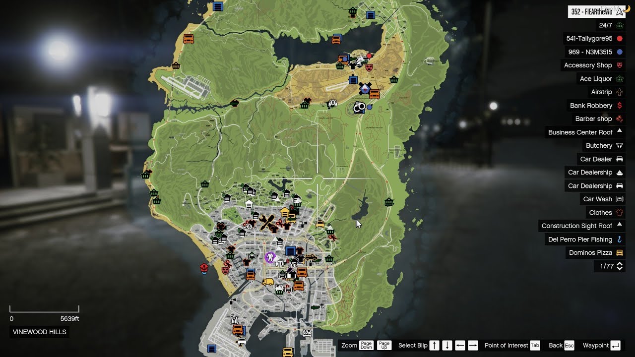 Realistic Atlas map of San Andreas [Fullmap and minimap] - Visuals & Data  FIle Modifications 