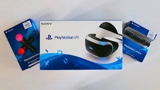 PLAYSTATION VR UNBOXING! (New Virtual Reality Headset Review)