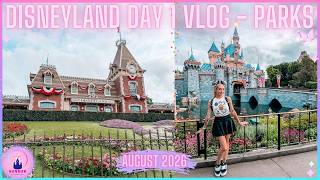 Disneyland California Day 1 Vlog August 2026 Mickey Mouse Breakfast Disney D23 Day Princess Concert
