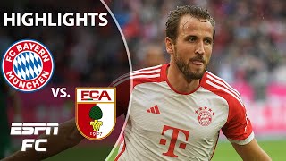 2️⃣ GOALS for Harry Kane ? Bayern Munich vs. Augsburg | Bundesliga Highlights | ESPN FC