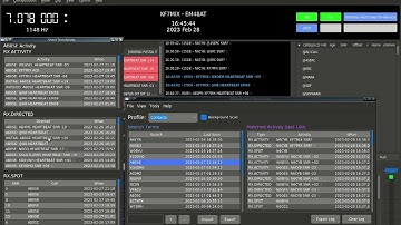 JS8Spotter for JS8Call - Training Video 2: Profile-Based Activity Search