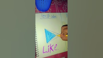 which colour is the best pencil Vs brush pen 🖌️🎨 #shorts #trending #drawingideas #drawingchallenge