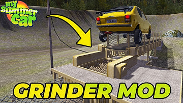 GRINDER MOD - FINNISH QUARRY JOB! | My Summer Car #183