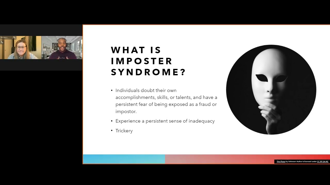 Imposter Syndrome No More: Upping Your Confidence (May 2023)