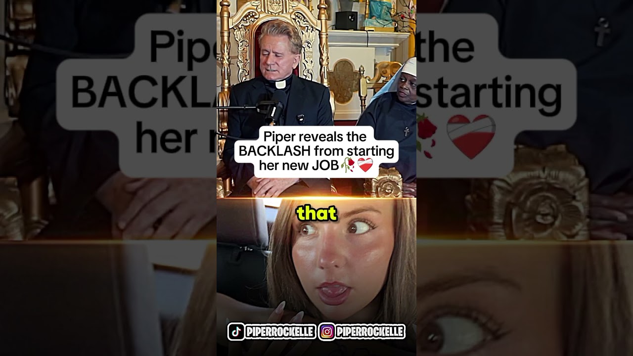 Piper's interview with the Priest❤️‍🩹🥀 #piperrockelle #viralvideo #podcast #priest #trending #clips