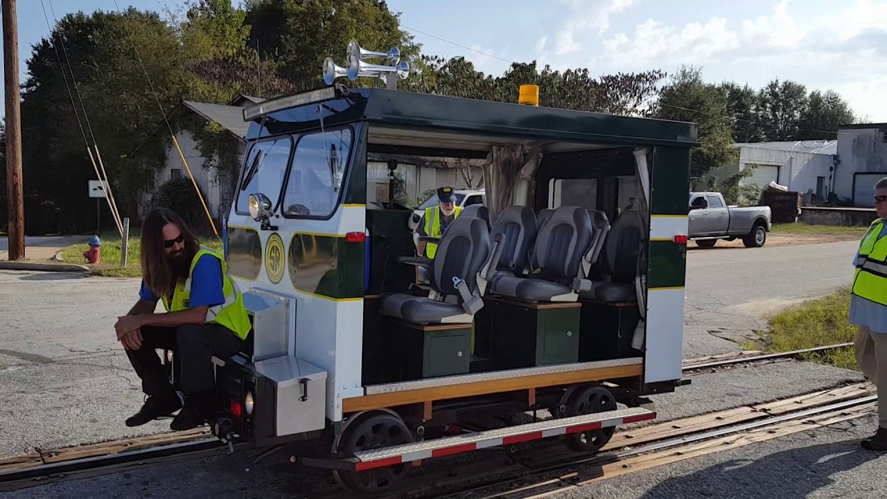 Hartwell Railroad Rail Speeder Trip 2018