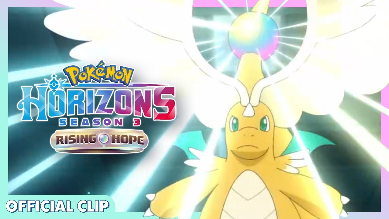 Mega Dragonite! | Pokémon Horizons: Season 3 | Official Clip