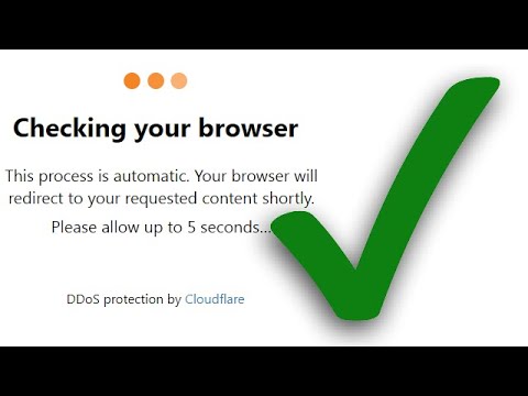 Pass Cloudflare DDoS Protection using MyE2i browser extension