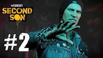 Infamous Second Son Gameplay Walkthrough w/ SSoHPKC Part 2 - The Concrete Queen