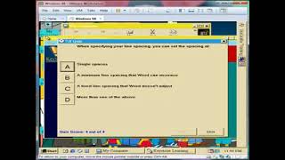 Keystone Learning: Word 2000 Beginning Chapter 7 Quiz