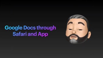 Using Google Docs Through Safari