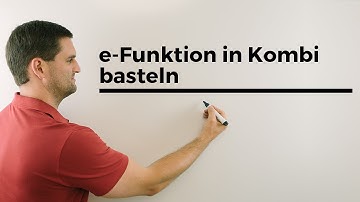 e-Funktion in Kombi basteln, Exponentialfunktionen Aufbau, Struktur | Mathe by Daniel Jung