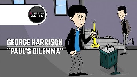 George Harrison Recalls Paul McCartney’s Trumpet-Playing Days (Radio.com Minimation)