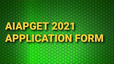 #AIAPGET2021|Application  form|How to fill aiapget application form online in TAMIL