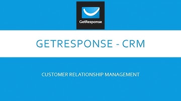 CRM Customer Relationship Management Getresponse 2018 | DEMO