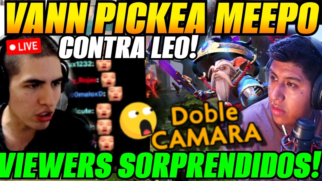 😲Leo Magnus vs VANN MEEPO Doble Cámara!😲Team Iwo vs Team VanN