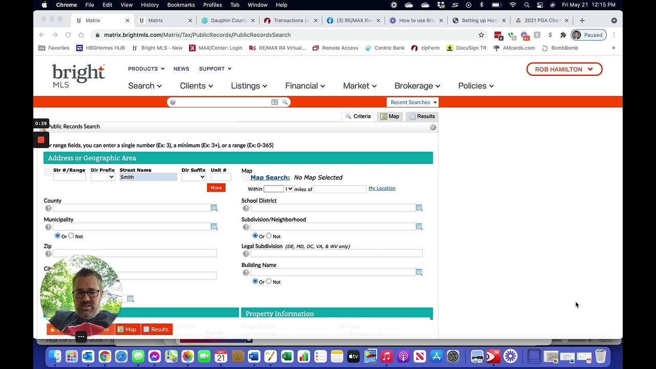 How to Look Up Public Records on Bright MLS YouTube