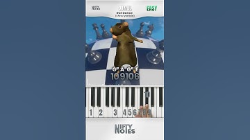 Rat Dance - Joyful (Chess Type Beat) | Easy Piano Tutorial #shorts #piano #pianotutorial