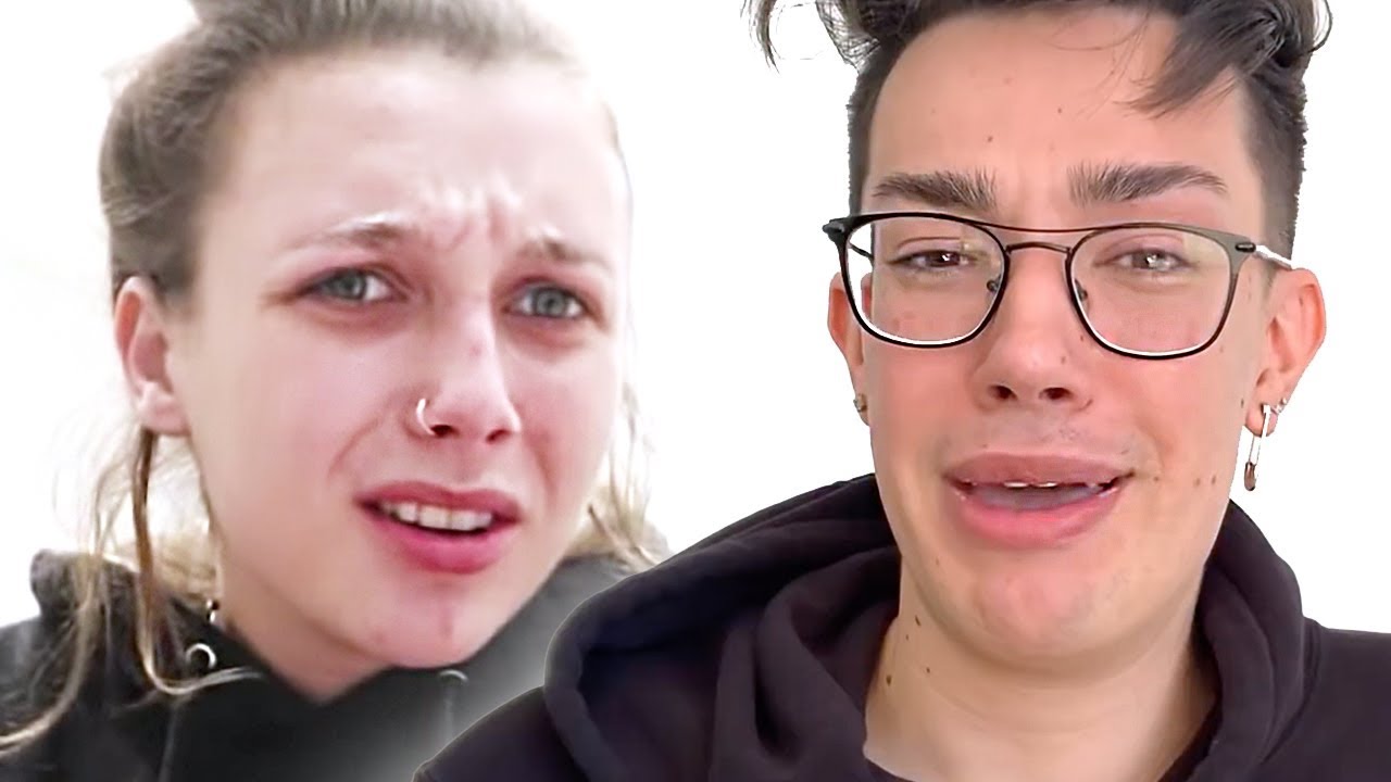 Emma Chamberlain Reacts To James Charles Tati Feud Youtube
